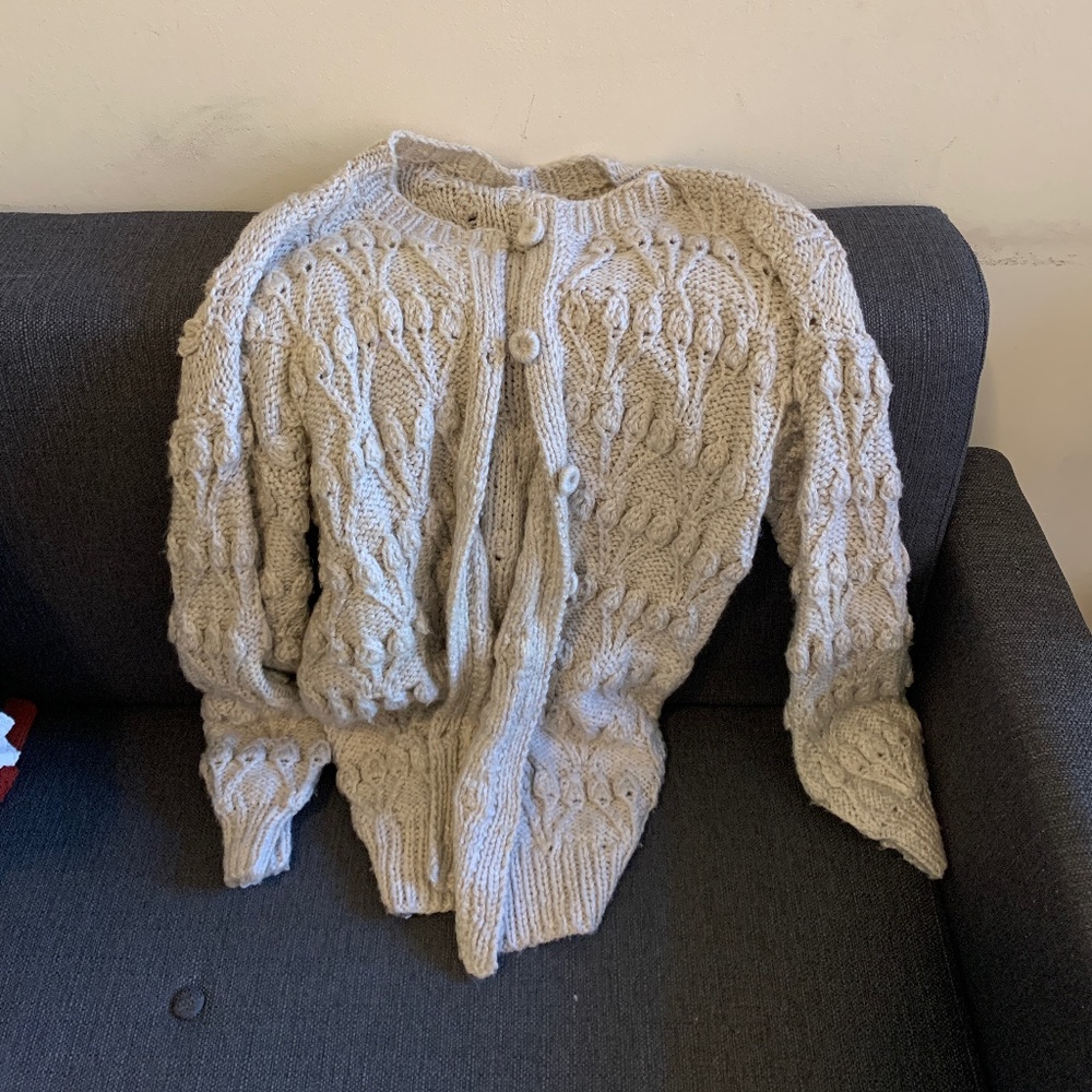 Vintage cardigan sweater